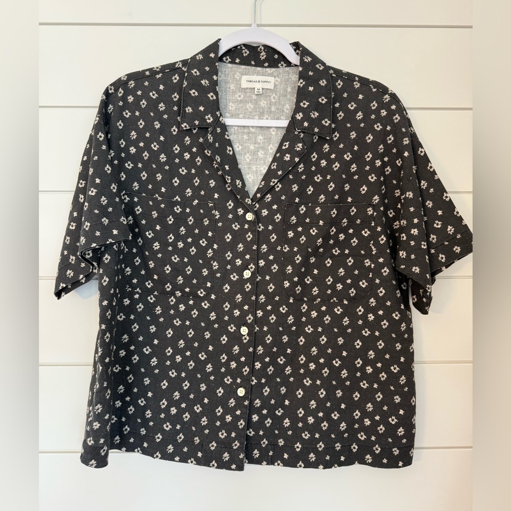 Thread & Supply button up collared shirt